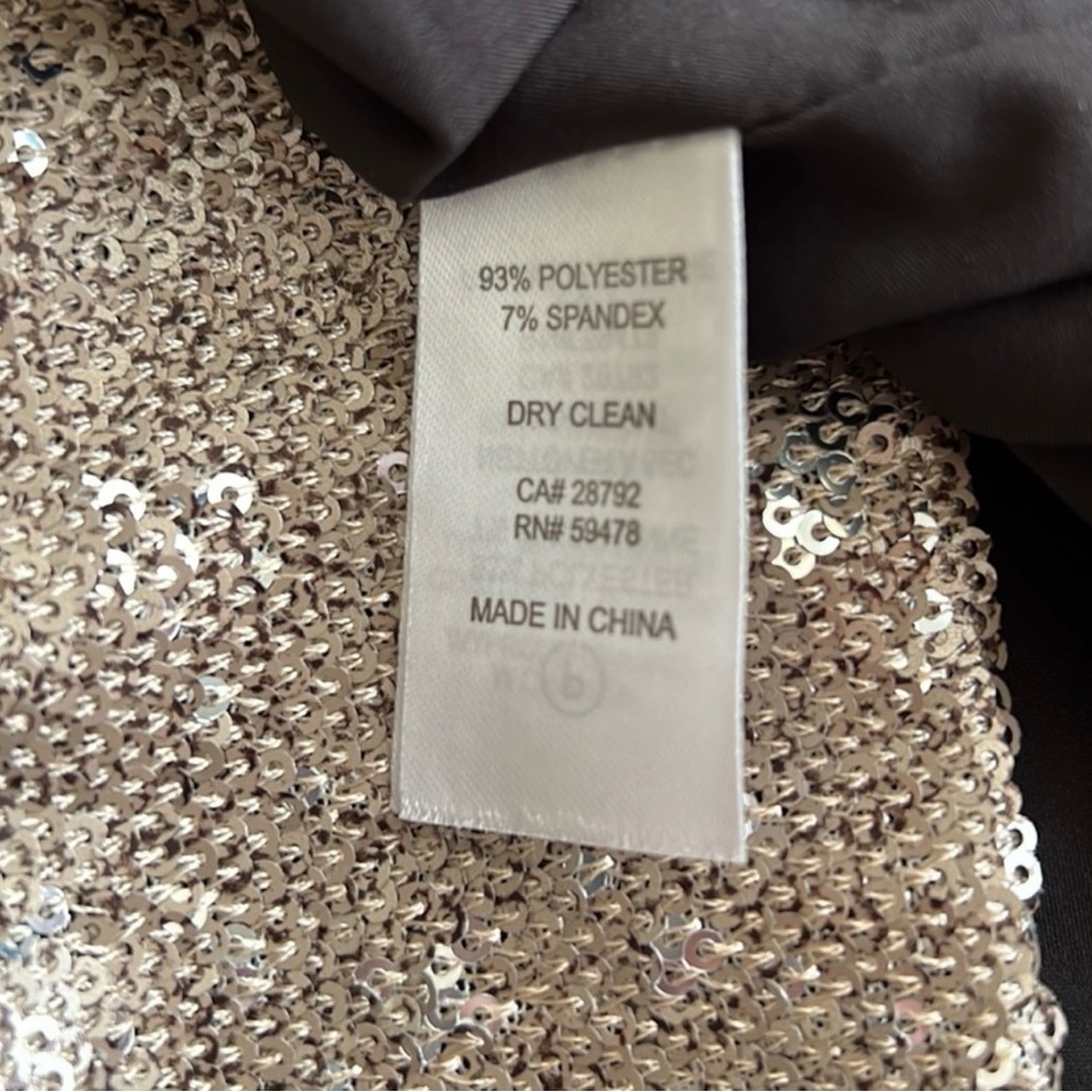 House of Harlow Sequin double breasted Blazer - Picture 4 of 5